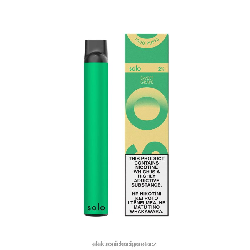 Solo jednorázová kolekce vape paradise sladký hroznový T20D8020 - Elektronická Cigareta Vuse