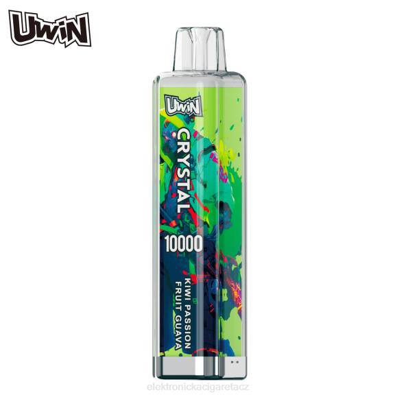 UWIN CRYSTAL 10 000 jednorázových vaků kiwi mučenka guava 2B0L8 - Elektronická Cigareta Venix