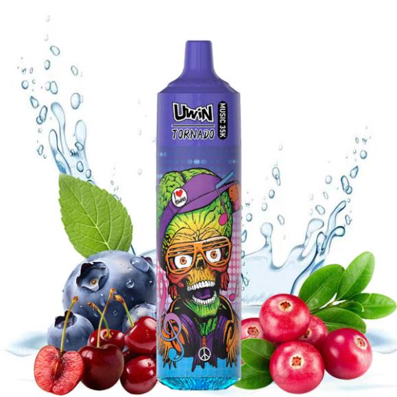 borůvka třešeň brusinka