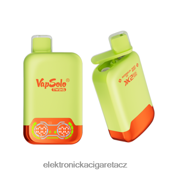Vapsolo TWINS jednorázová vapa melounový led a smíšené bobule L8P84D128 - Elektronická Cigareta Venix