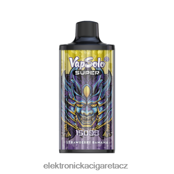 Vapsolo SUPER jednorázová vapa jahodový banán L8P84D116 - Elektronická Cigareta Doplnovaci