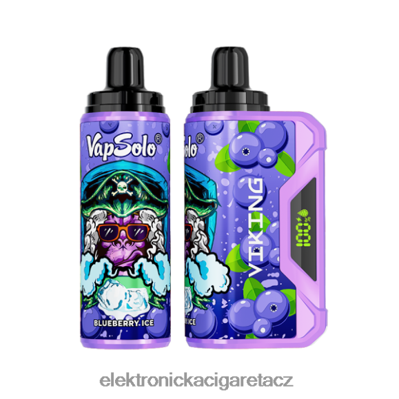 Vapsolo VIKING jednorázová vapa borůvka L8P84D130 - Elektronická Cigareta Vuse