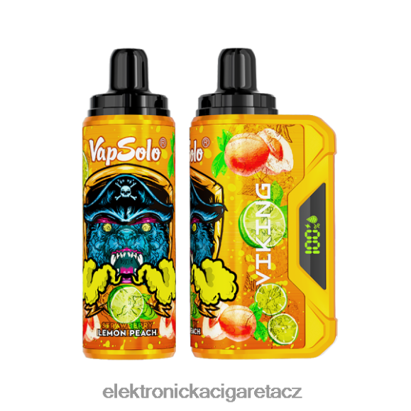 Vapsolo VIKING jednorázová vapa citronová broskev L8P84D135 - Elektronická Cigareta Jednorázová