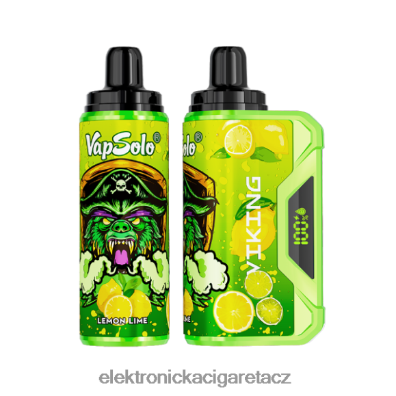 Vapsolo VIKING jednorázová vapa citronová limetka L8P84D134 - Elektronická Cigareta Oxva