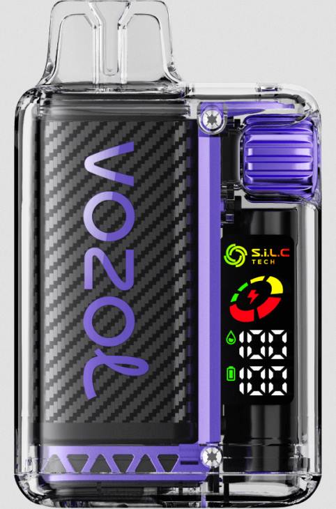 elektronická cigareta do letadla 668X12 hroznový led VOZOL VISTA 16 000/20 000 5 %