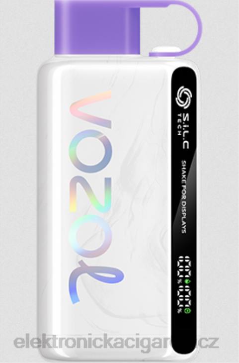 elektronická cigareta vape 668X13 hroznový led VOZOL STAR 9000/12000 5 %