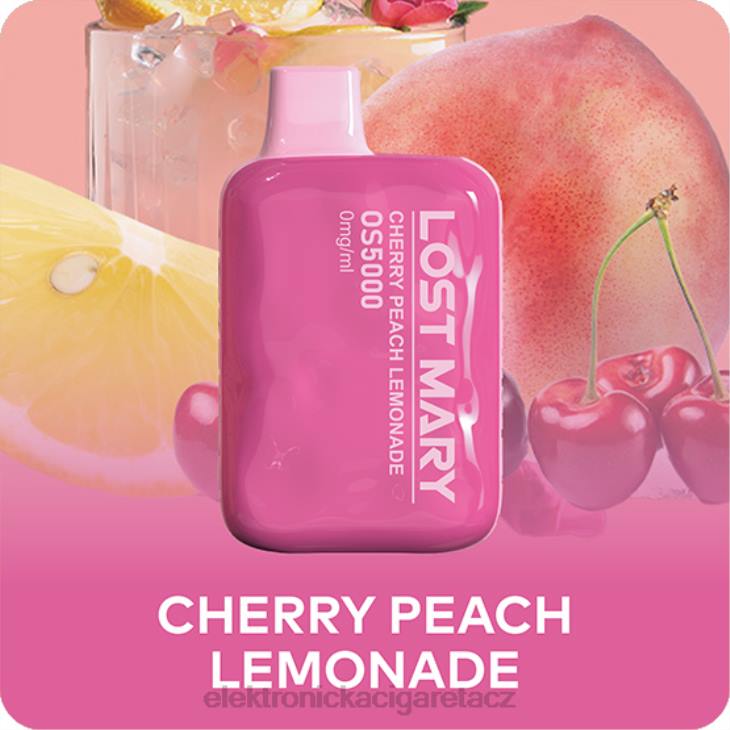 třešňová broskvová limonáda