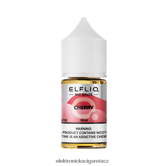 ELFBAR ELFLIQ Nic sůl 30 ml třešeň 60X4LJ13 Elektronická Cigareta Do Letadla