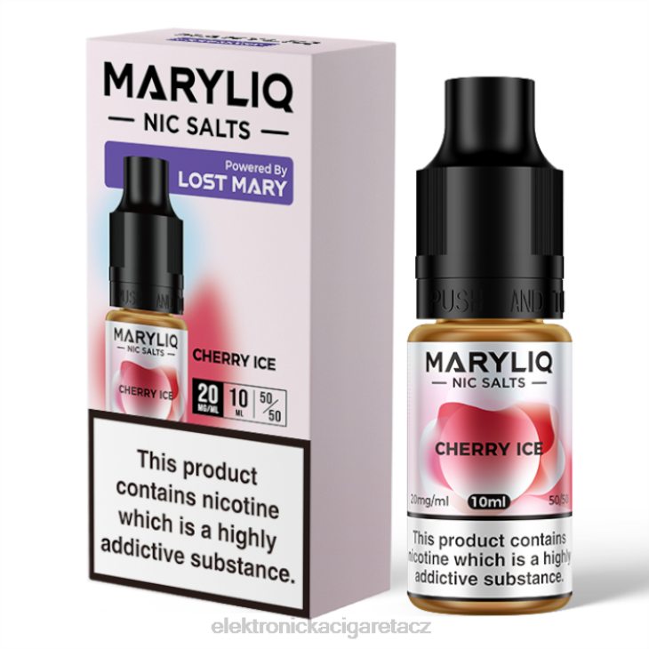elektronická cigareta vape 668X443 třešňový led LOST MARY MARYLIQ nikelnaté soli - 10 ml - 20 mg