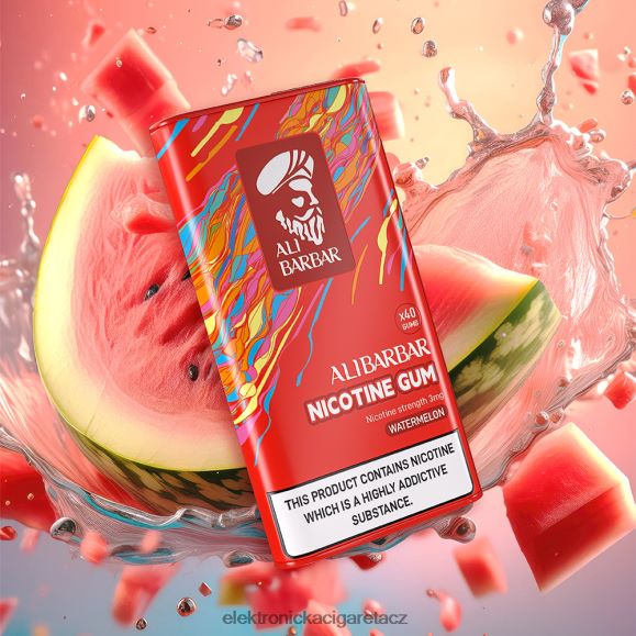 Alibarbar nikotinové žvýkačky cola L8P84D81 - Elektronická Cigareta Bez Nikotinu