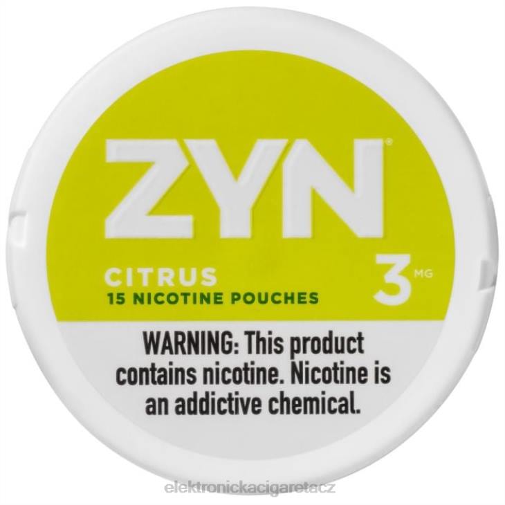 elektronická cigareta na liquid 668X27 citrus ZYN nikotinový sáček 3 mg
