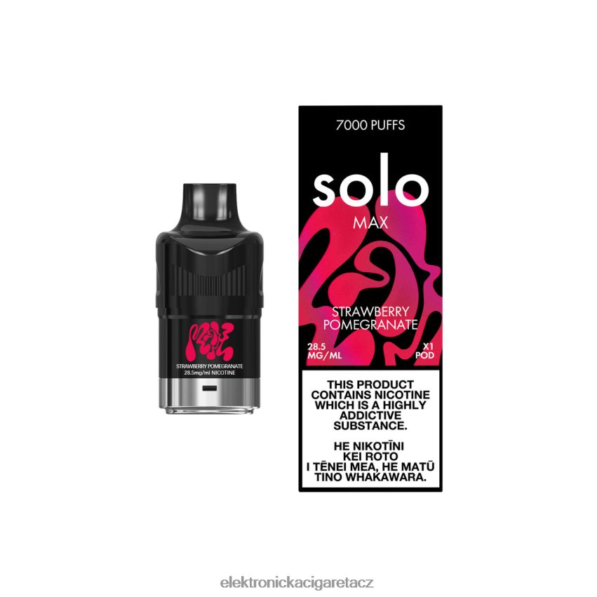 Solo MAX lusk jahodové granátové jablko T20D8084 - Elektronická Cigareta Oxva
