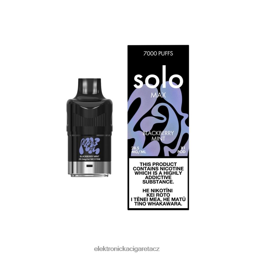 Solo MAX lusk ostružinová máta T20D8073 - Elektronická Cigareta Vape