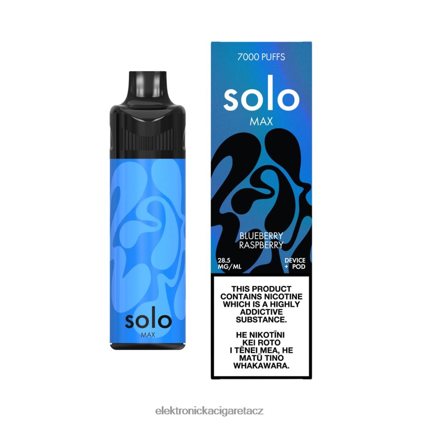 Solo MAX pod kit borůvka malina T20D8065 - Elektronická Cigareta Jednorázová