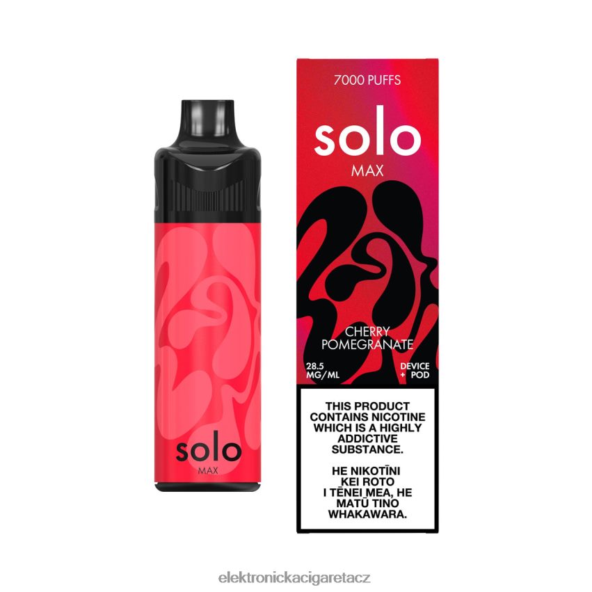 Solo MAX pod kit třešňové granátové jablko T20D8066 - Elektronická Cigareta Doplnovaci