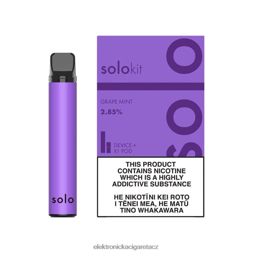 Solo pod kit hroznová máta T20D8045 - Elektronická Cigareta Jednorázová